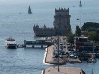 La Tour de Bélem à l'extrémité ouest du port