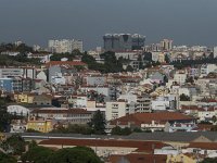 Depuis le Miradouro Sophia de Mello Breyner Andresen : vue sur  Lisbonne nord et ses immeubles modernes