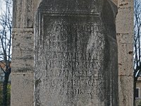 Sousbassement de la colonne de Foca