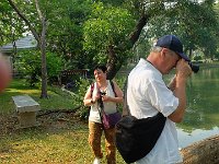 Bangkok- Park Lumphini (désolé pour le doigt devant l'objectif...)