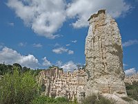 Demoiselle coiffée isolée