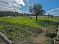 La zone de loisirs au bord de l'étang de Taux