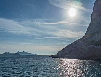 Pointe de l'ile Maïre, ile de Jarron et  ile de Riou