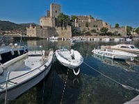 Le Château Royal vu de la jetée du port
