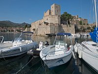 Le Château Royal vu de la jetée du port