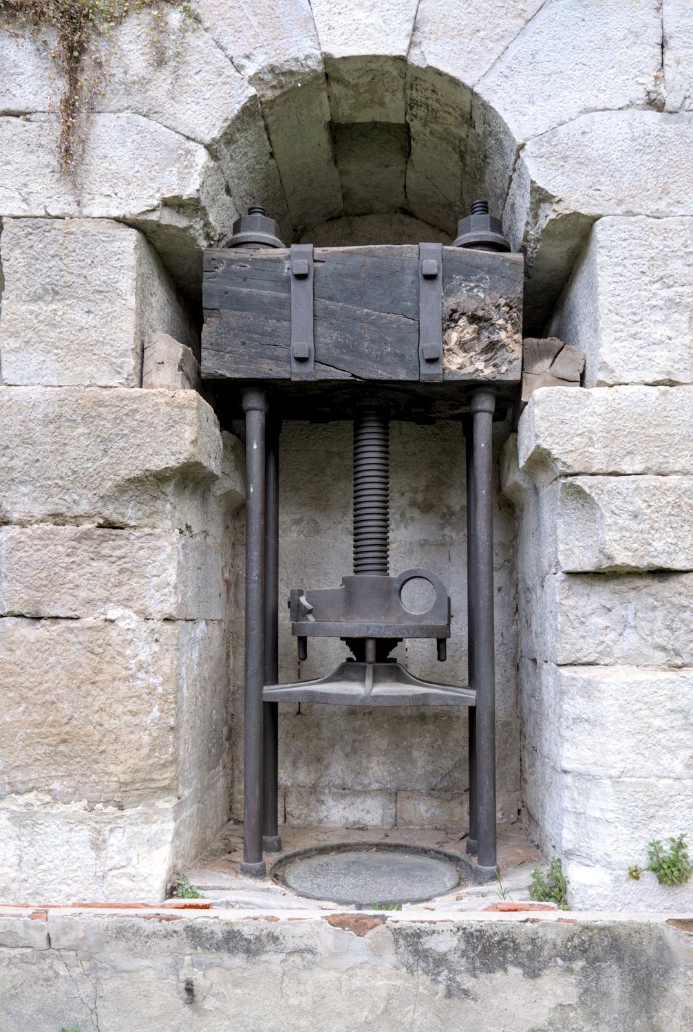 Presse du moulin à huile