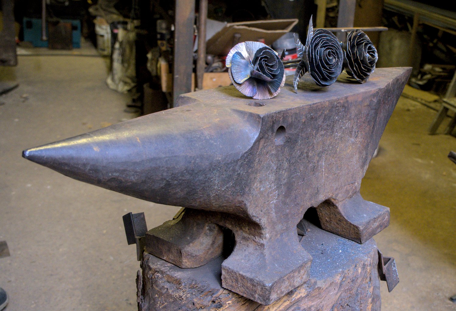 Atelier de métallerie - Enclume et créations