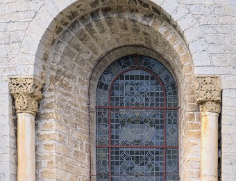 Fenètre de l'abbatiale