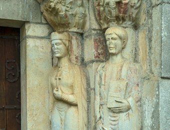 Statues de deux martyrs espagnols