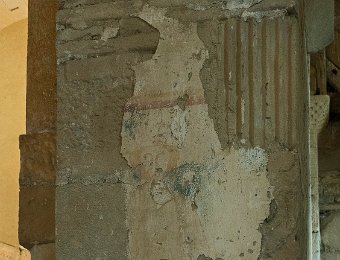 Vestiges de peintures murales