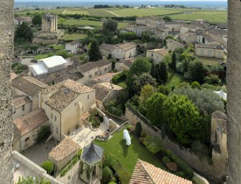 Saint Emilion vu du clocher