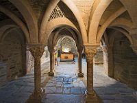 Voutes de la tribune  Les voutes reosent sur des colonnes en marbre rouge