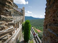 Galerie du cloitre vue de l'extérieur