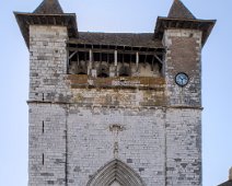 DSCF1367  L'église Notre Dame - La façade fortifiée