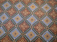 Détail du carrelage du sol