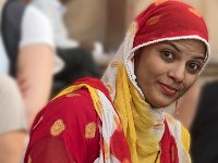 Jeune femme au fort de Junagarh (Bikaner)