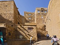 Rampe d'accès à une des portes de la citadelle