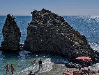 La gaggiata, rocher symbole de la ville