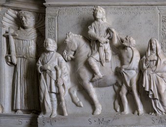 L'église San Giovanni Battista- Bas relief