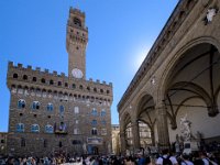 Piazza della Signora - Palazzo Vecchio et Loggia des Lanzi