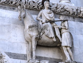 Sculpture de la façade