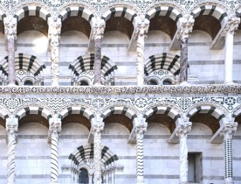 Détail de la façade