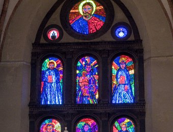 Vitraux du maître hôtel