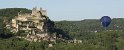 Beynac vue du point de décolage (château de Monrecour)