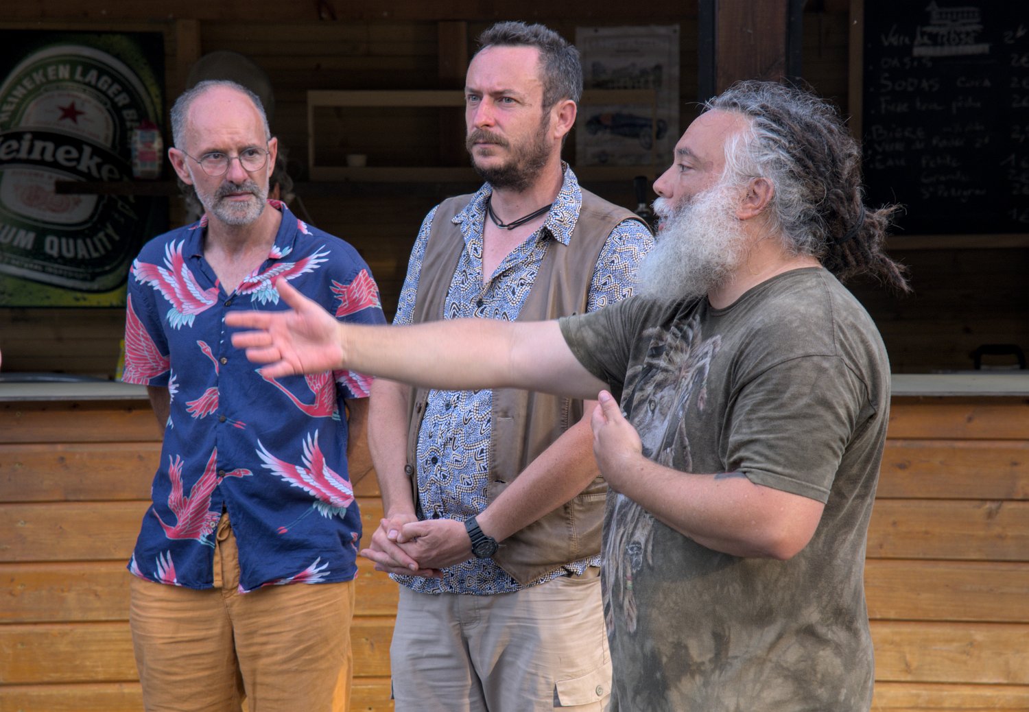 Goompi, Francis Collie et Laurent Valera