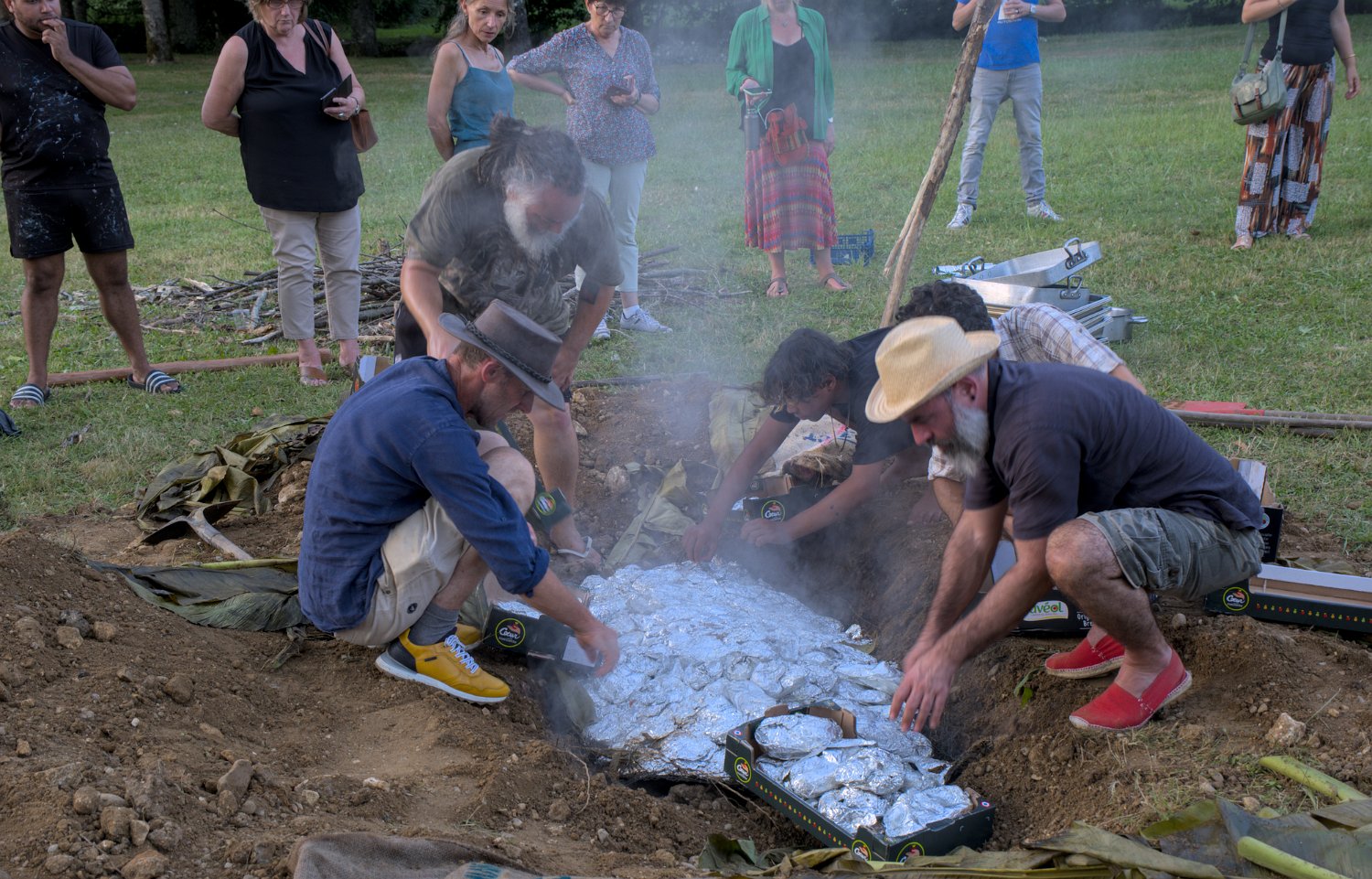 Récupération des légumes