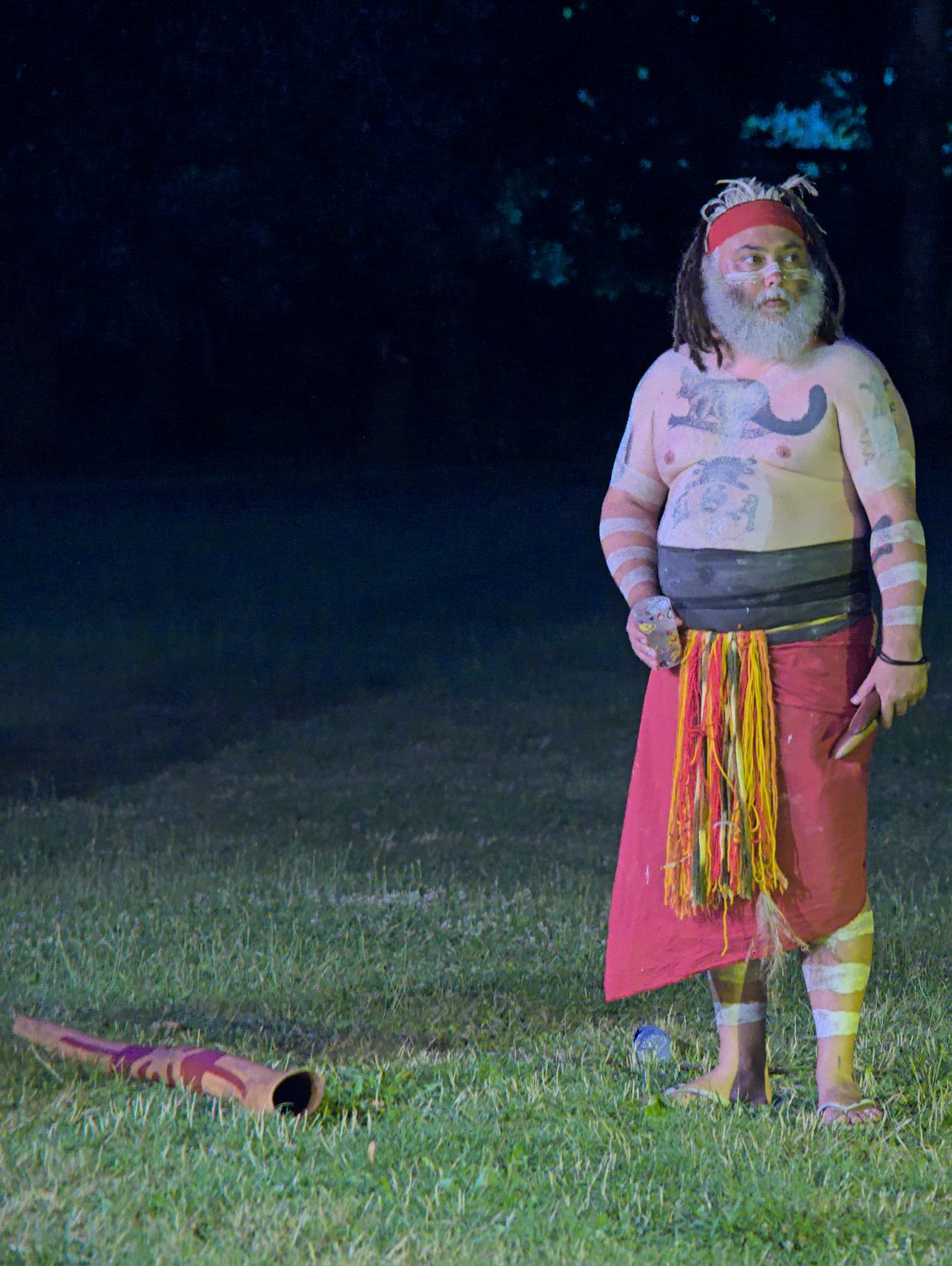 Goompi en tenue cérémonielle