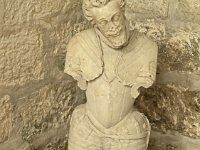 Couvent des Minimes- Statue de David Bouchard, seigneur d'Aubeterre au XVIème siècle