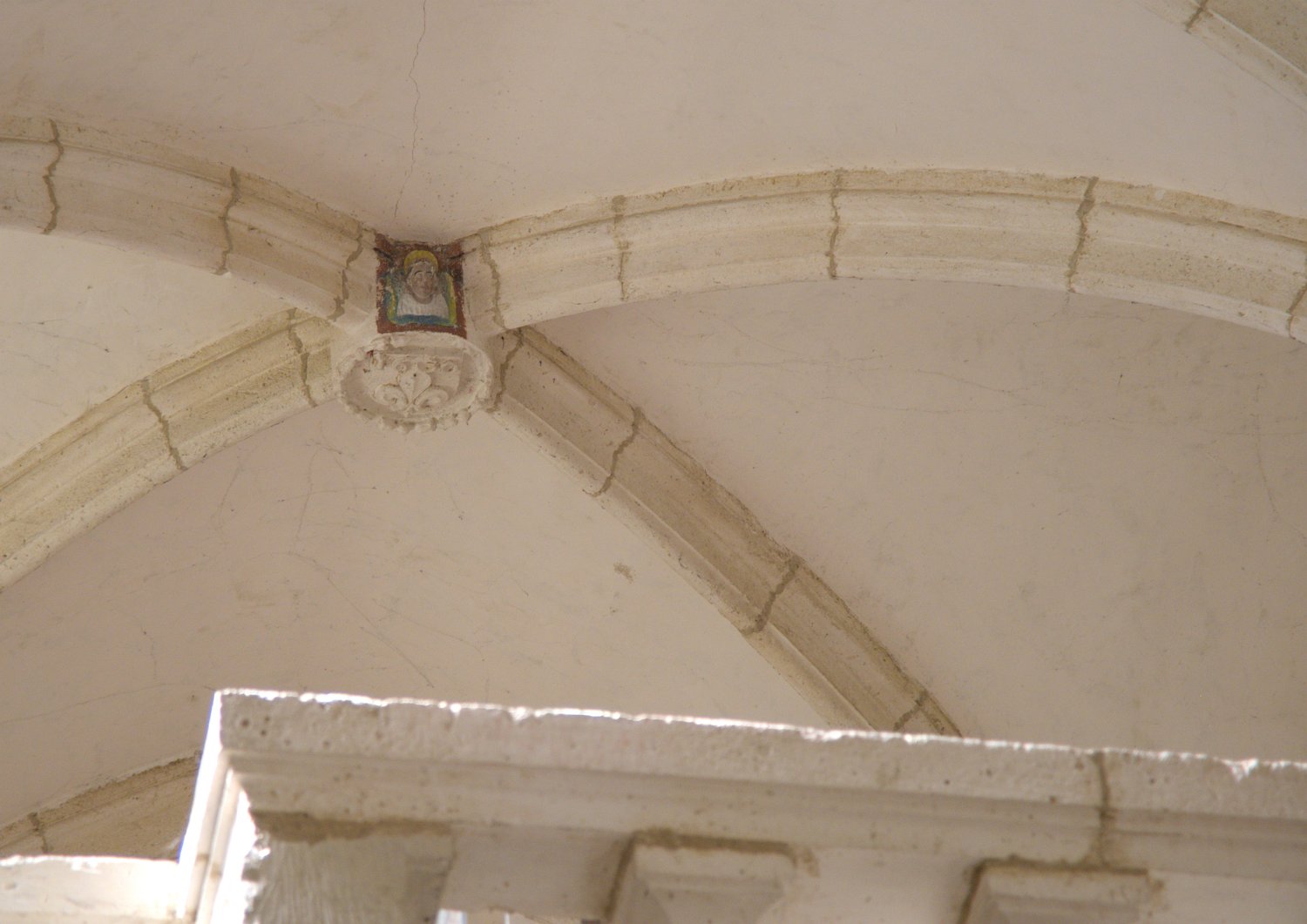 Eglise abbatiale - Détail d'une voute