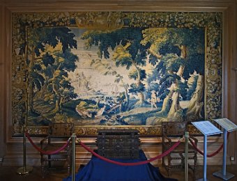 Salle des Caumont - tapisserie d'Aubusson du XVIIIe siècle