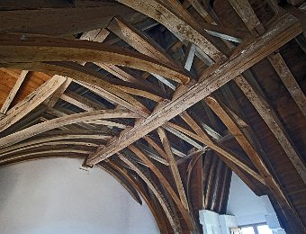 Charpente  du XVe siècle