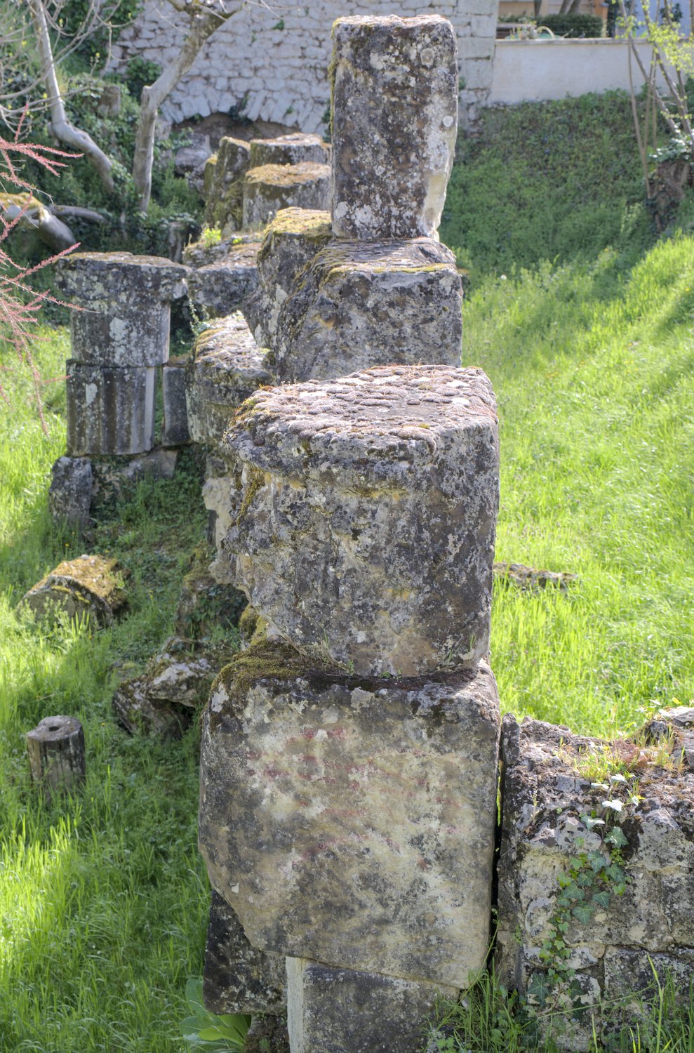 Rue Romaine - Vestige de villa galloromaine