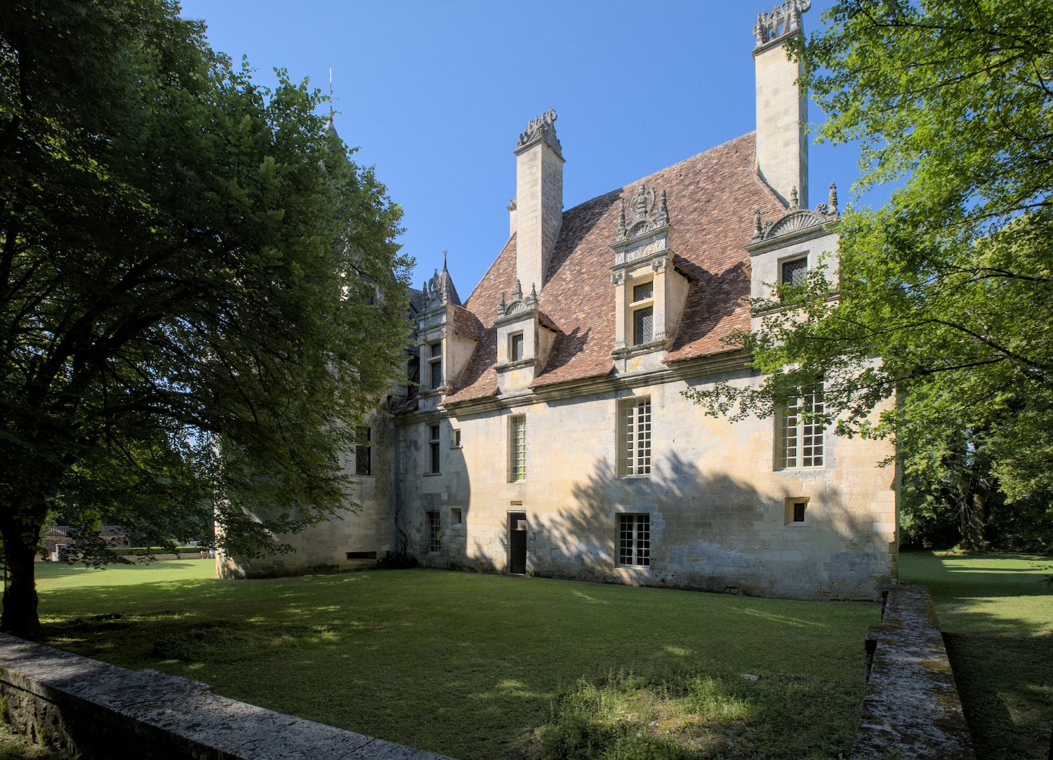 La façade arrière