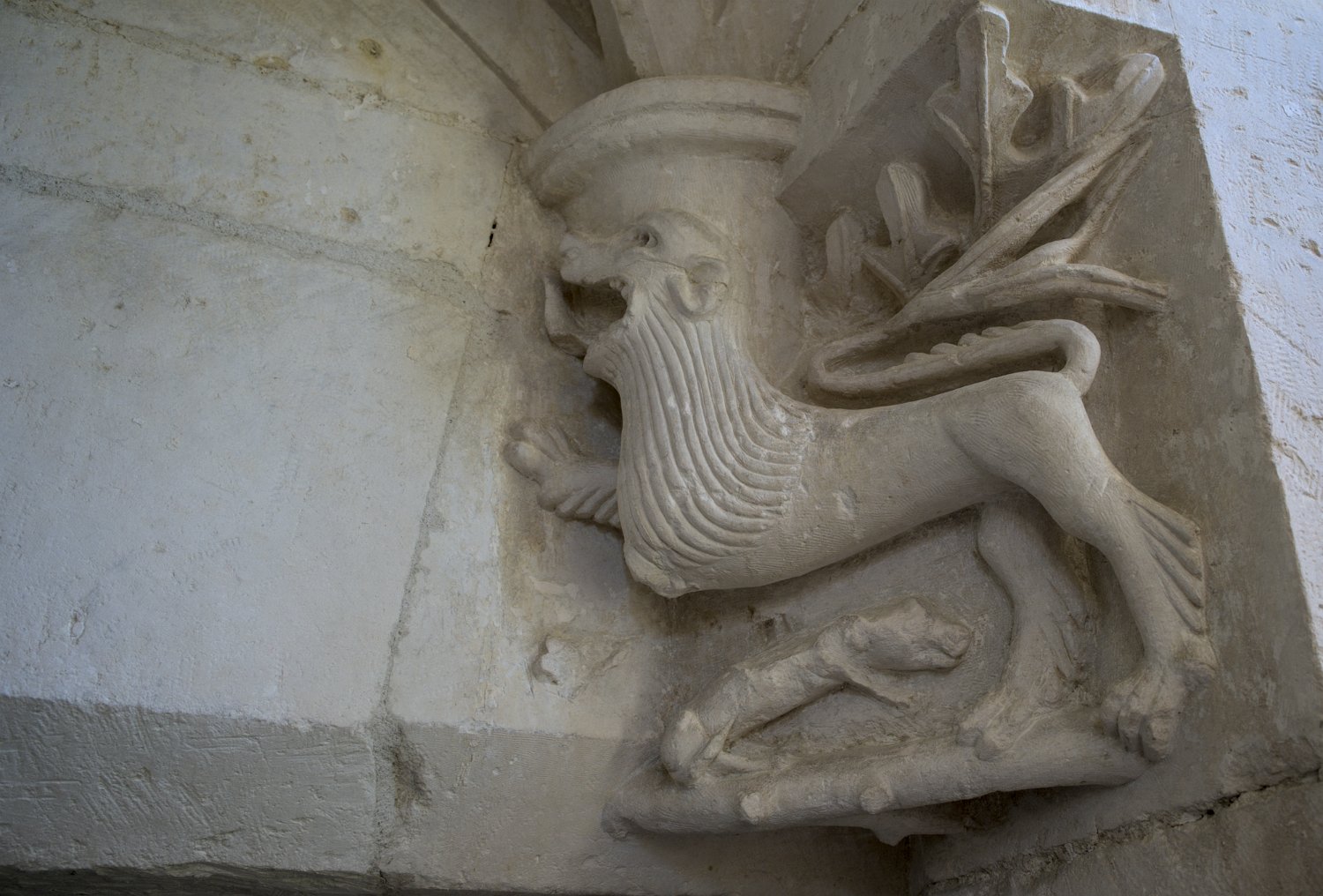 Vestibule du rez de chaussée - sculpture