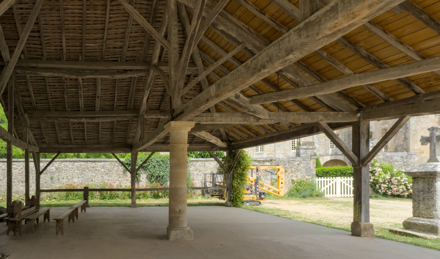 La halle -  charpente