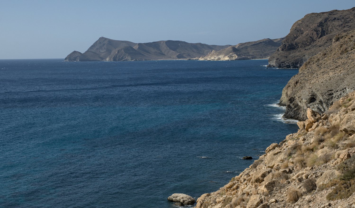 Paysage du Cabo de Gata près de Las Negras