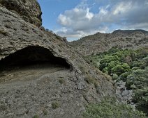    Paysage quarstique de la vallée du Choro