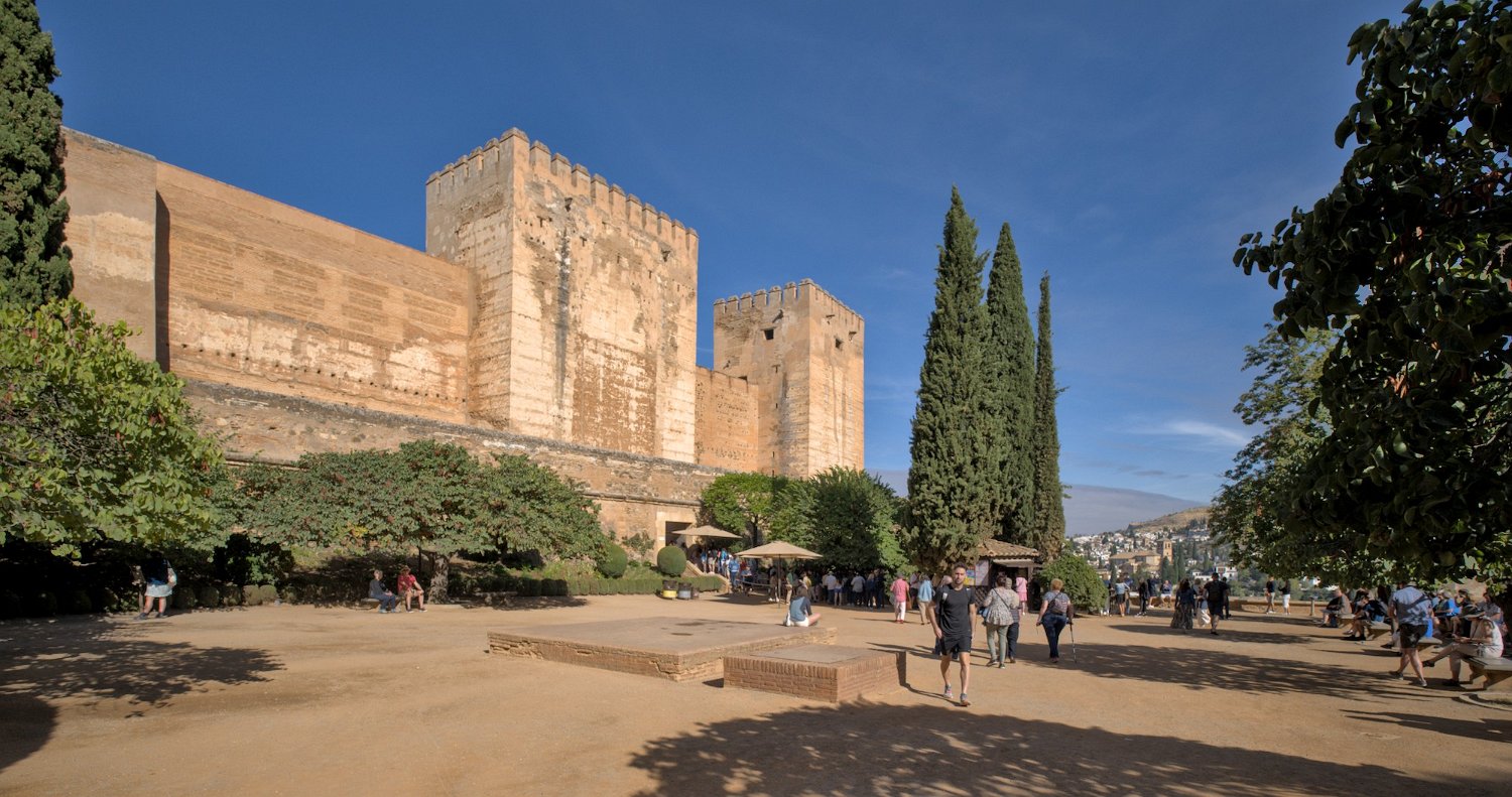 Entrée de l'Alcazaba (forteresse)