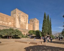 Entrée de l'Alcazaba (forteresse)