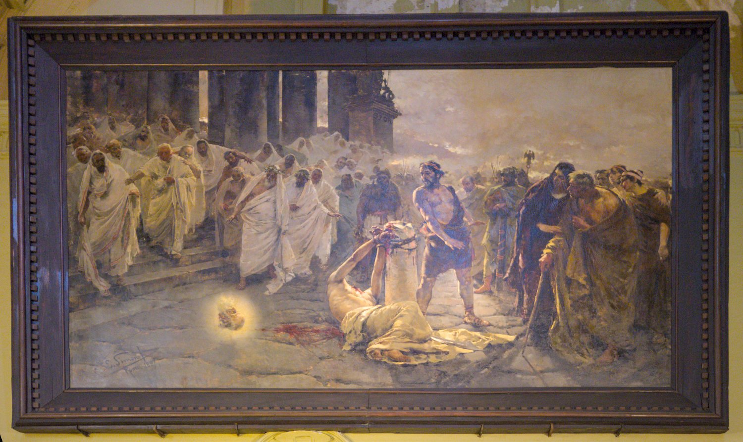 La décapitation de San Pablo