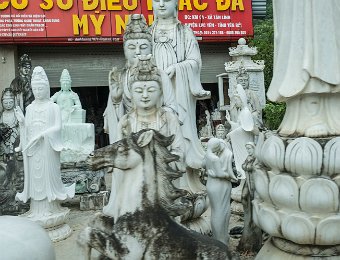 Sculptures réalisées en marbre