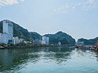 Immeubles et restaurants flottants