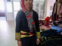 Vendeuse de produits artisanaux