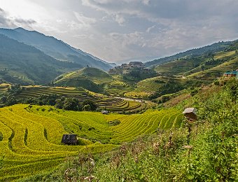 Paysage depuis le point de vue touristique de MamXoi, sur la route des photographes (accès payant)