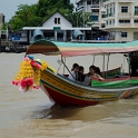 DSC 1303  Une pirogue à touristes sur la Chao Phraya